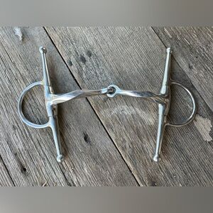 Horse Tack - 5 1/2” Carlyle Slow Twist Full Cheek Snaffle Bit